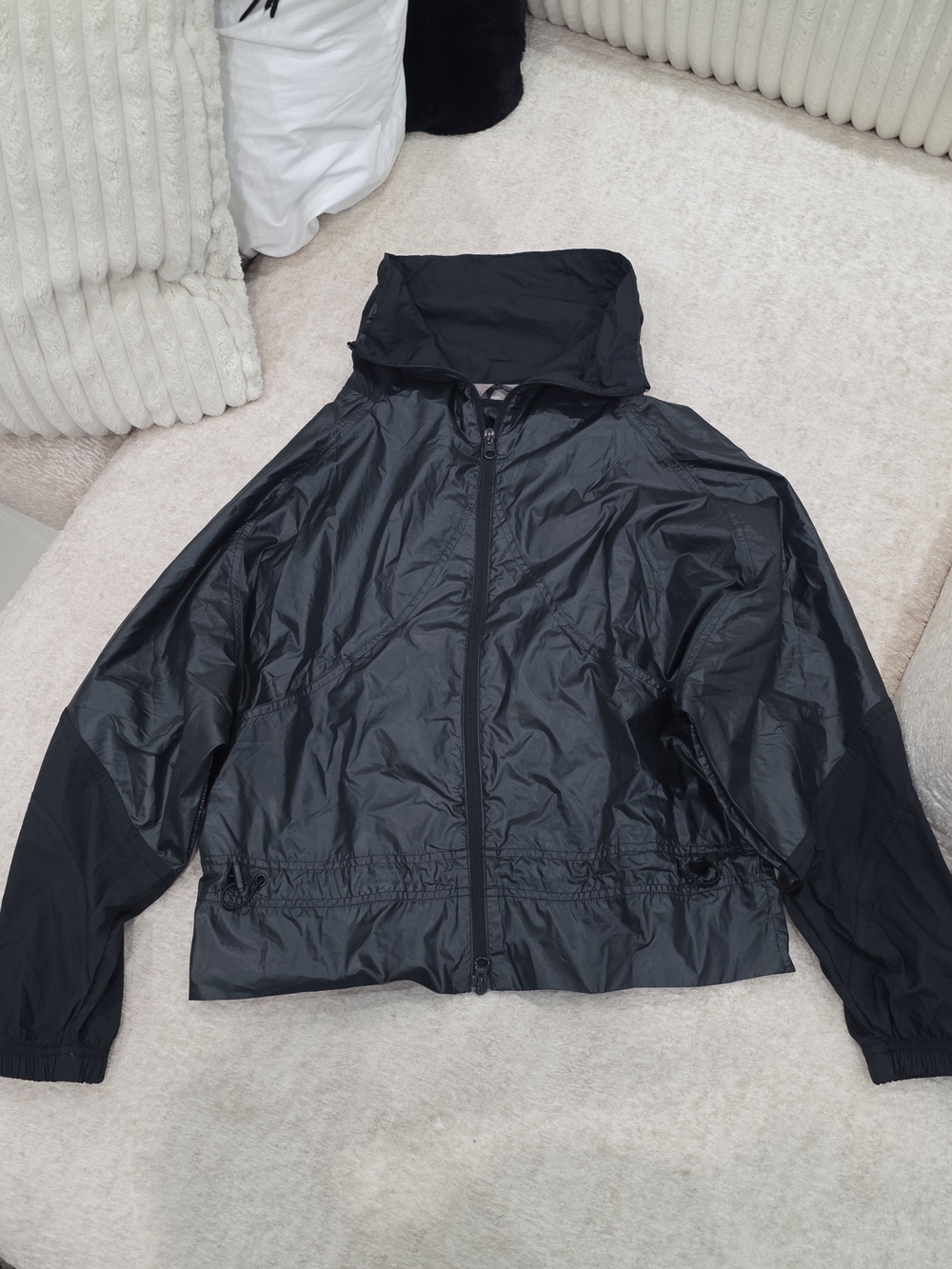 Adidas Stella McCartney windbreaker jacket in Black Size XS
